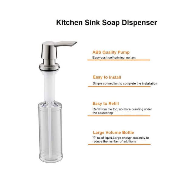 kitchen soap dispenser parts