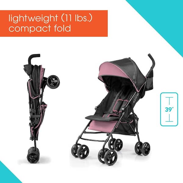 3D Mini Stroller in Pink