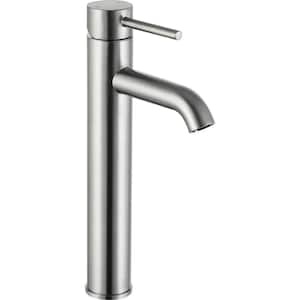 Valle Single Hole Single-Handle Bathroom Faucet in Brushed Nickel