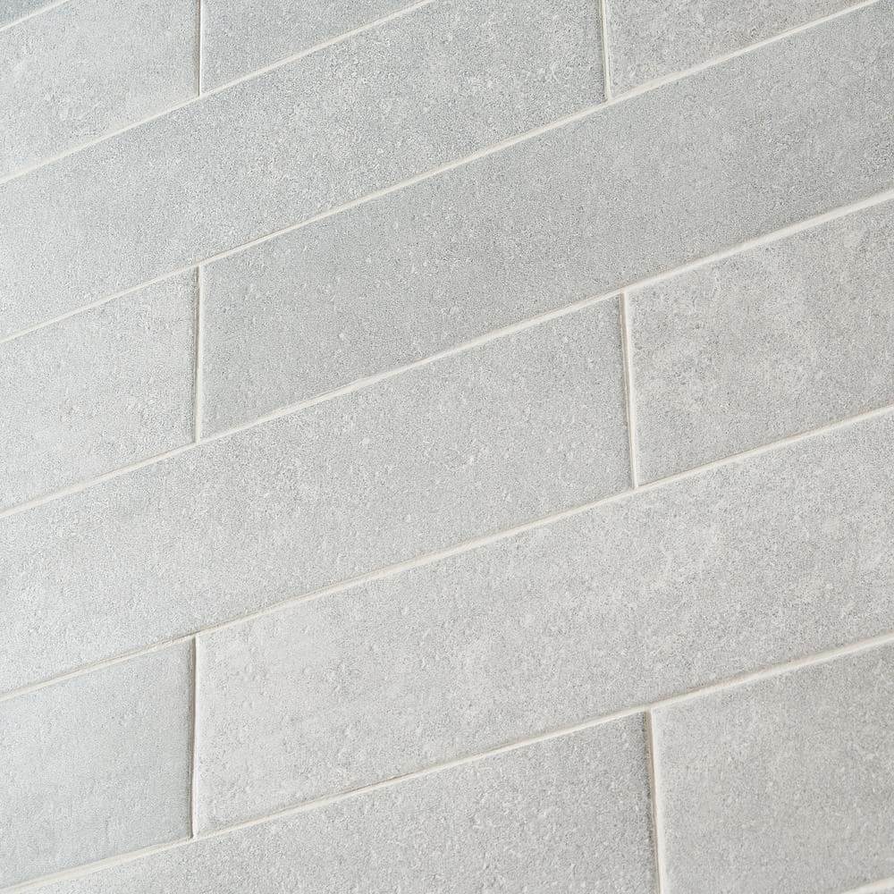 Sanskrit Herringbone 4" x 19" Matte Porcelain Subway Tile