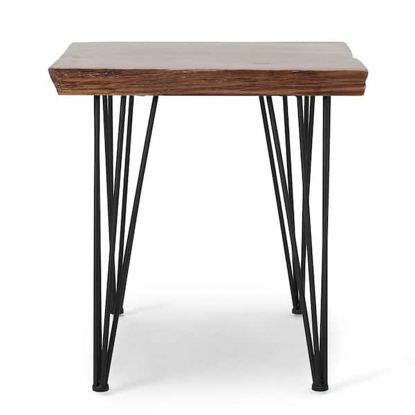 Noble House Remington Natural Brown End Table