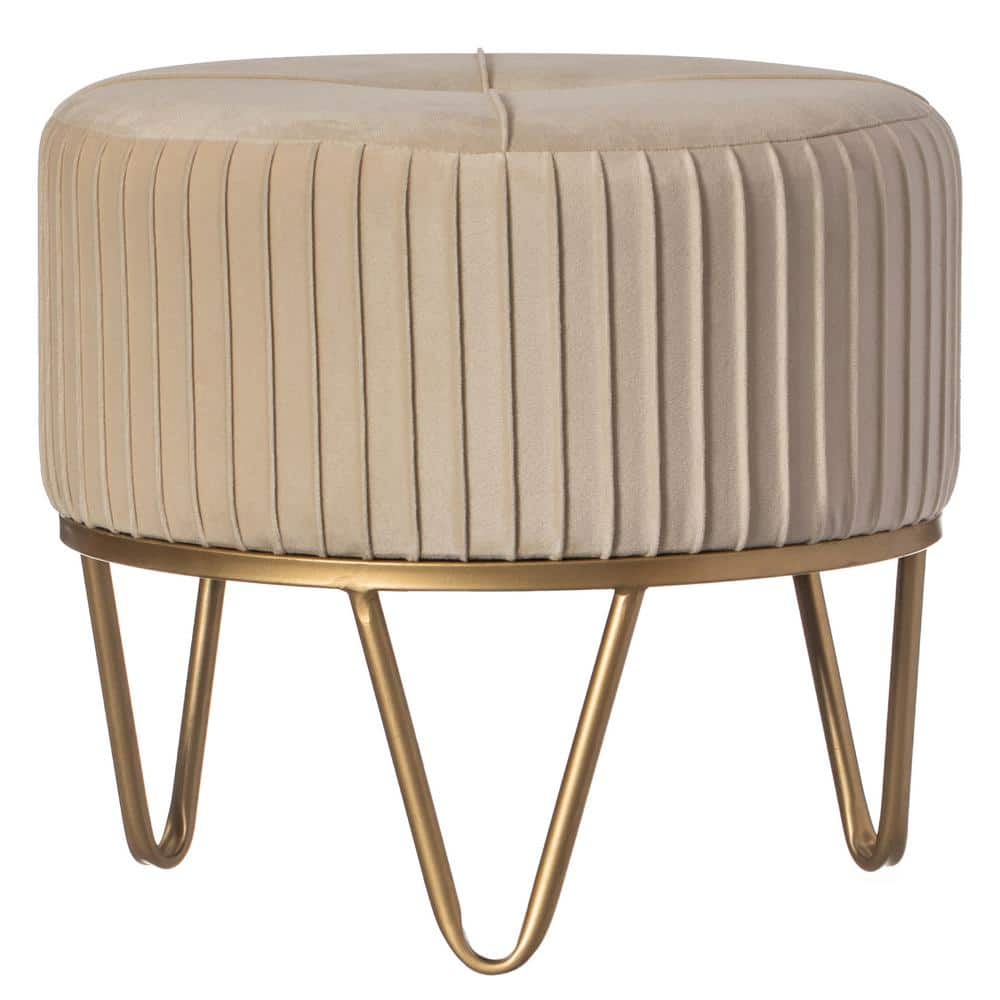 Small gold stool discount