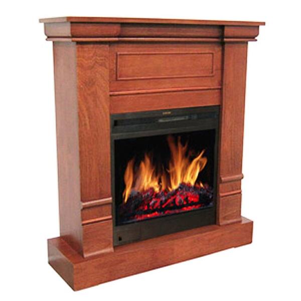 Estate Design Bailey 32 in. Electric Fireplace in Cherry--DISCONTINUED