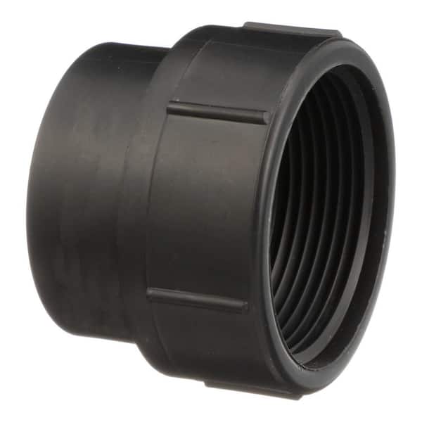 4 in. ABS DWV Spigot x FPT Cleanout Adapter