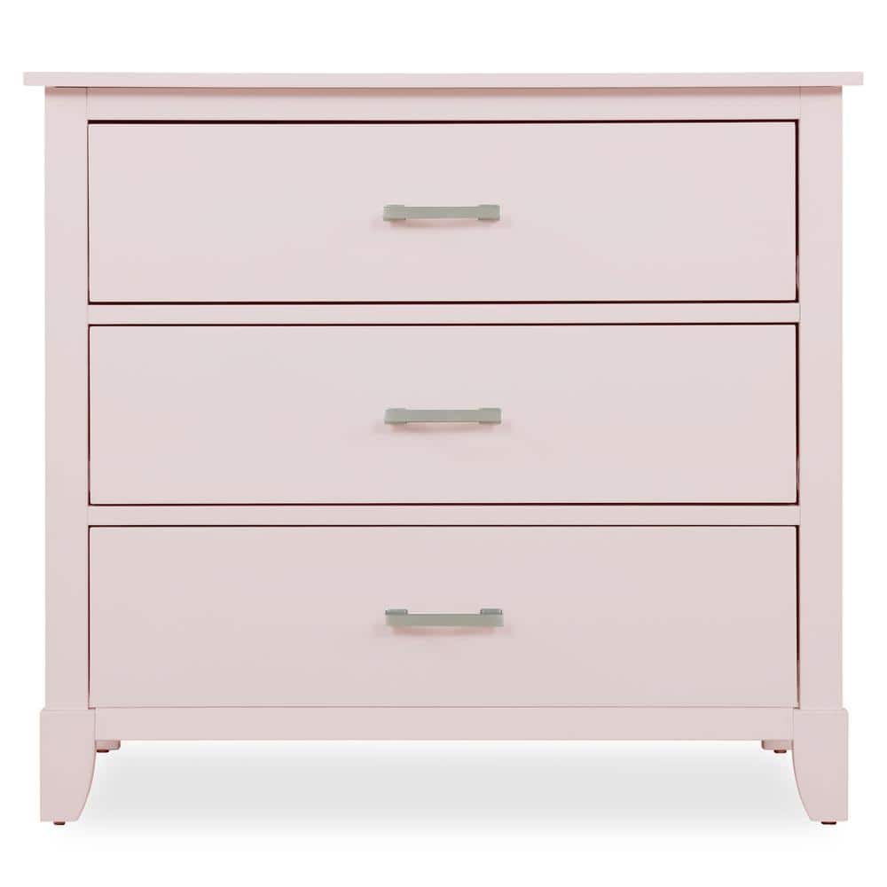 2 Drawer Chest of Drawers Bedside Table Bedroom Storage Furniture Pink Kids 
