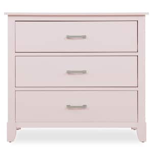 Universal Blush Pink 3-Drawers Chest I Kids Dresser I 3-Drawers Dresser I Mid Century Modern