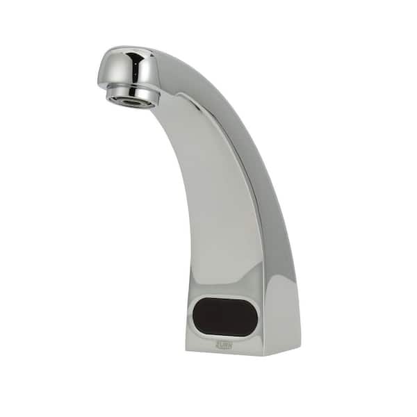 Zurn AquaSense Z6913-XL Touchless Sensor Faucet; Single Hole; 1.5 GPM Aerator; Chrome with Supply Hoses for Mixing Valve