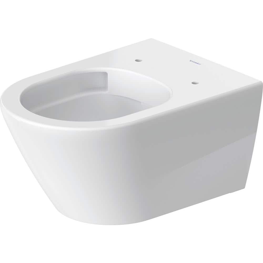White High Gloss Wall-Mounted Toilet
