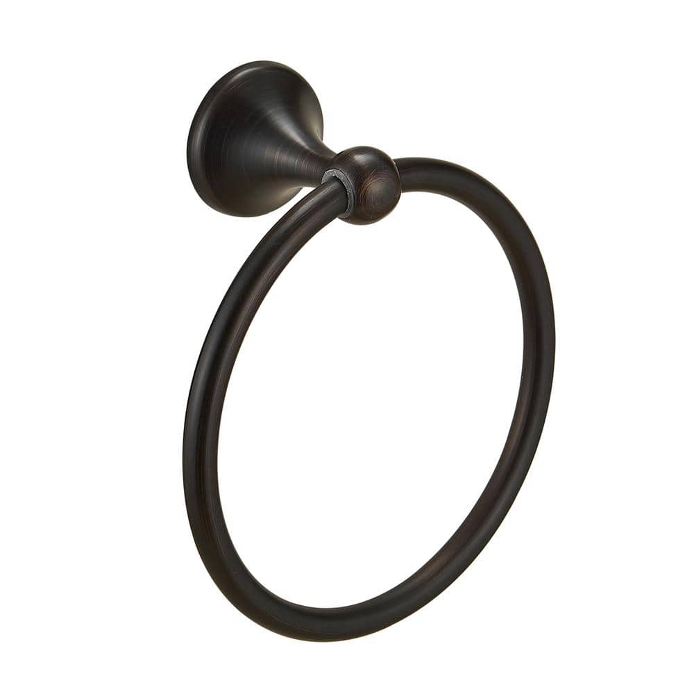 Bronze Circular Wall Mounted Towel Ring