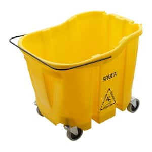 Sparta 8.75 gal. Yellow Polypropylene Mop Bucket