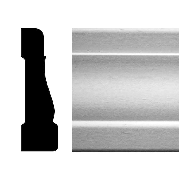 WM 356 11/16 in. D x 2 1/4 in. W x 168 in. L Pine Wood Primed Finger-Jointed Casing Pro Pack 168 LF (12-Pieces)