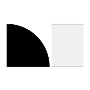 2689 3/4 in. D x 3/4 in. W x 96 in. L Primed PVC Quarter Round Moulding (1-Piece − 8 Total Linear Feet)