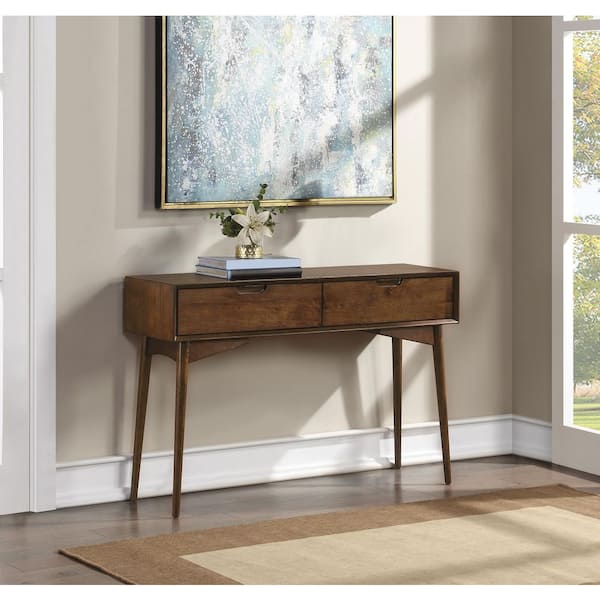 OSP Home Furnishings Copenhagen 48 in. Walnut Standard OSP Home Furnishings Copenhagen 48 in. Walnut Standard
