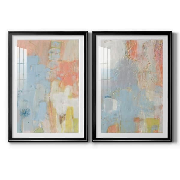Wexford Home Cully I by Wexford Homes 2-Pieces Framed Abstract Paper Art Print 26.5 in. x 36.5 in.