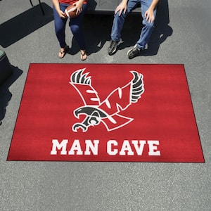 NCAA - Eastern Washington University Red Mancave 4 ft. 11.5 in. x 7 ft. 10.5 in. Indoor Area Rug