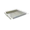 22 in. x 22 in. x 2-1/2 in. 26-Gauge Galvanized Steel Water Heater Pan ...