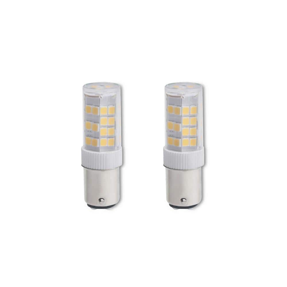35 - Watt Equivalent Soft White Light T5 (BA15D) Double Contact Bayonet, Di