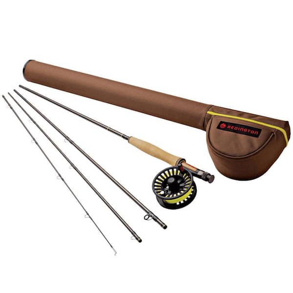 REDINGTON Path 9 WT 9 ft. Saltwater Fly Fishing Rod and Reel Combo (4-Piece)