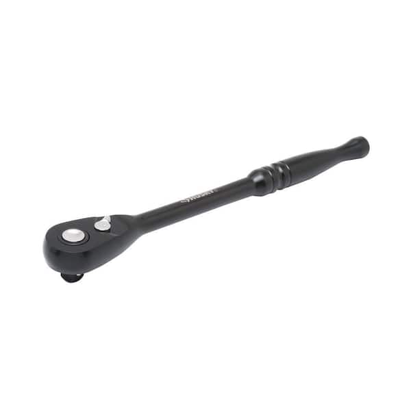 Husky 1/2 in. Drive 100-Position Low-Profile Long Handle Ratchet