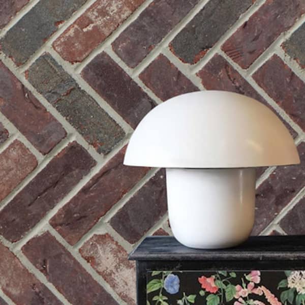 7.625 in. x 3.625 in. x 2.25 in. x 0.5 in. Rosewood Thin Brick Corners (Box of 25-Bricks)