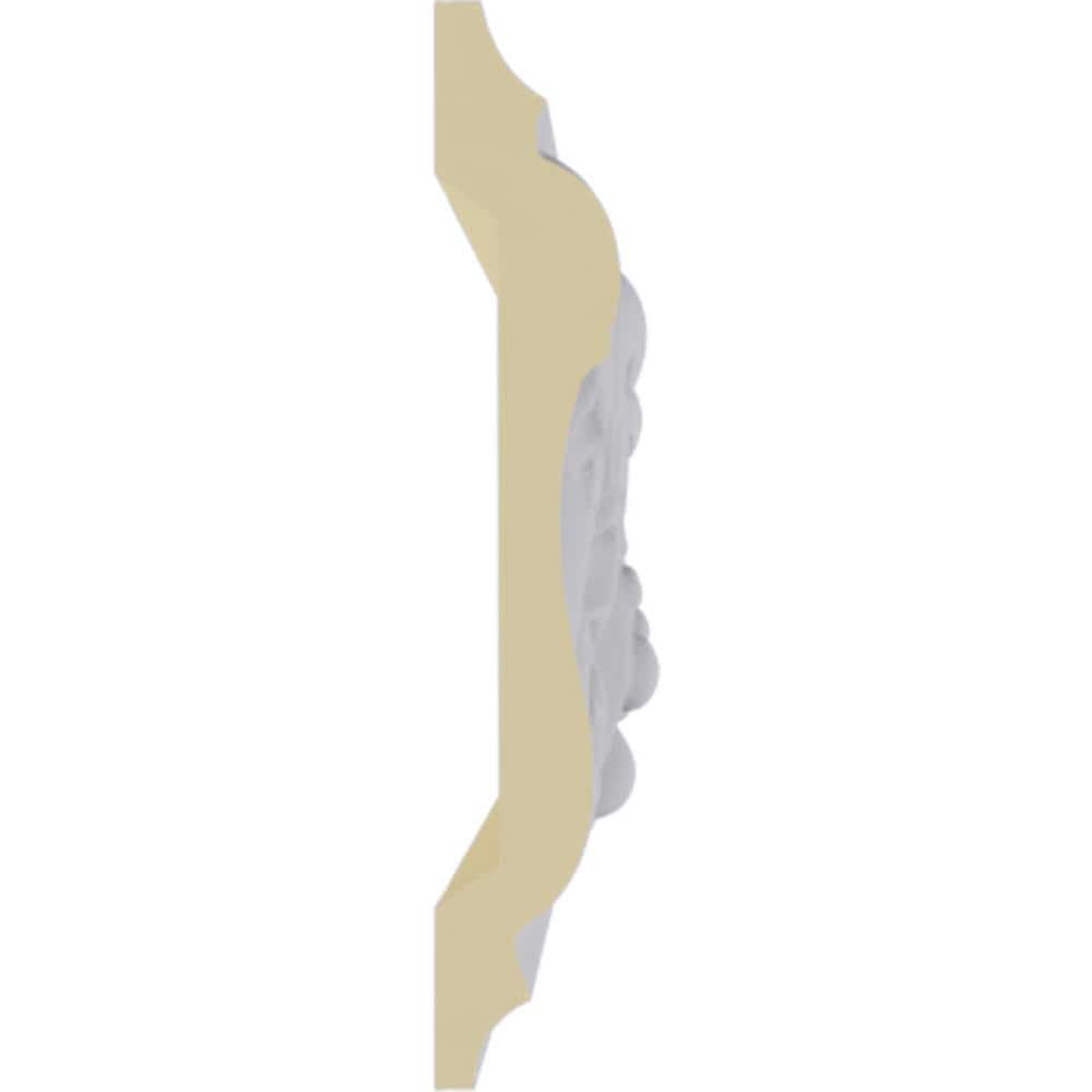 White Polyurethane Benson Acanthus Leaf Crown Moulding