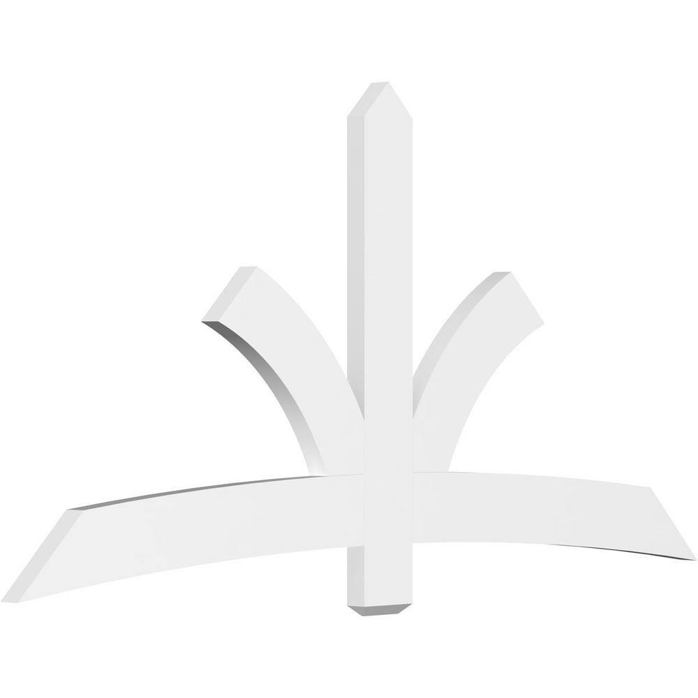 84 in. W x 42 in. H x 2 in. D x 6 in. F, 12/12 Pitch, Davenport Signature Urethane Gable Bracket, Primed Tan price history on PriceWatchPro