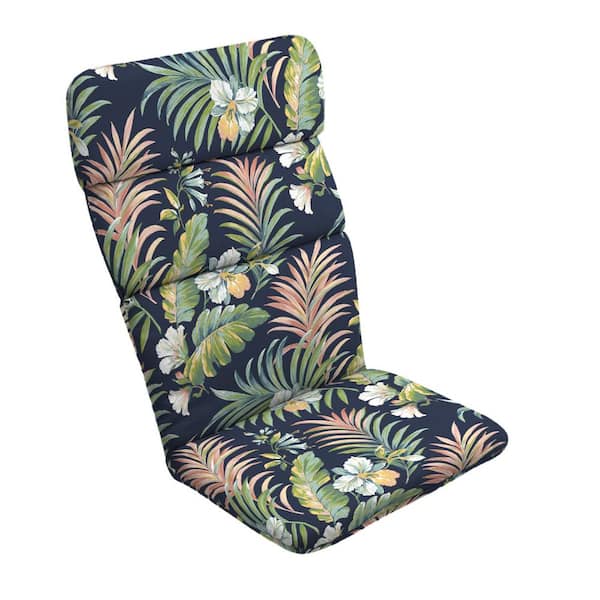 ARDEN 20 in. x 45.5 in. Simone Blue Tropical Outdoor Adirondack Chair Cushion