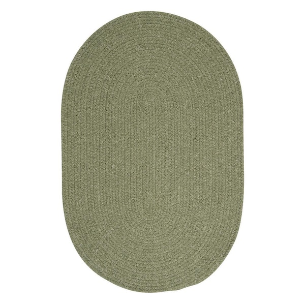 Home Decorators Collection Edward Light Green 8 ft. x 8 ft. Round Braided  Area Rug WL10R096X096 - The Home Depot