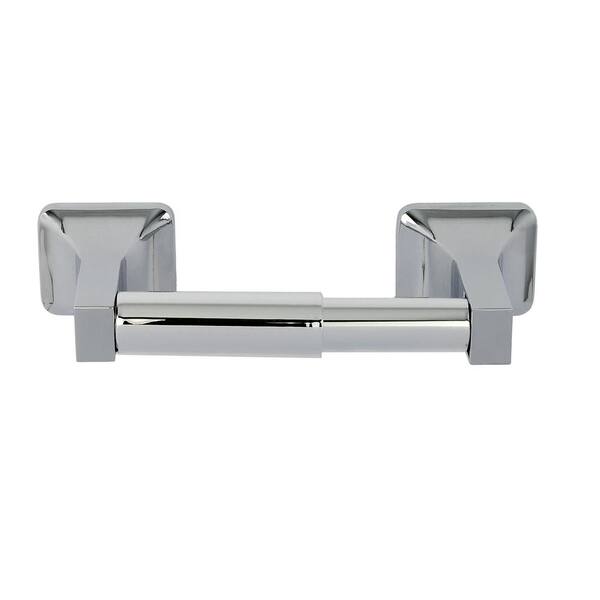 PRIVATE BRAND UNBRANDED Wall-mounted Toilet Paper Holder in Chrome