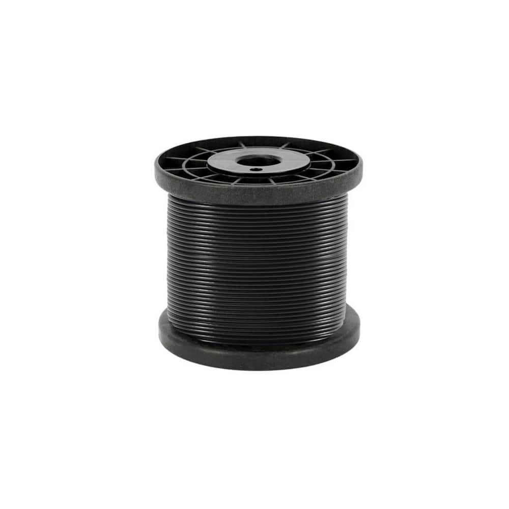 Black Stainless Steel String Light Hanging Kit with 400 ft. Nylon Coated Turnbuckles and Hooks price history on PriceWatchPro