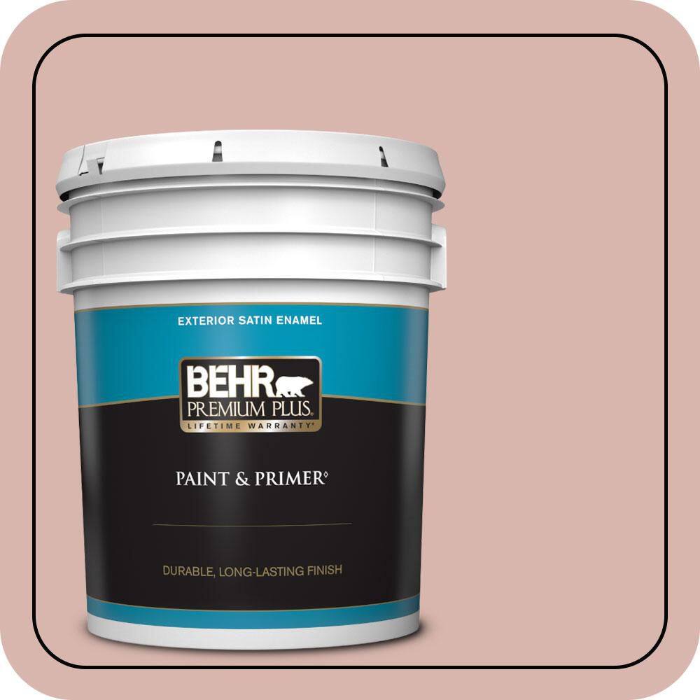 5 gal. #170E-3 Bridal Rose Satin Enamel Exterior Paint & Primer price history on PriceWatchPro