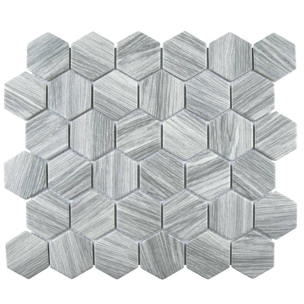 Llama 2 in. Hex Matte Noce 6 in. x 6 in. Porcelain Mosaic Take Home Tile Sample price history on PriceWatchPro