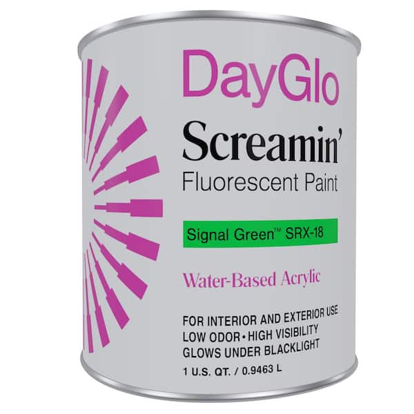 SRX Series 1 qt. Signal Green Fluorescent Paint