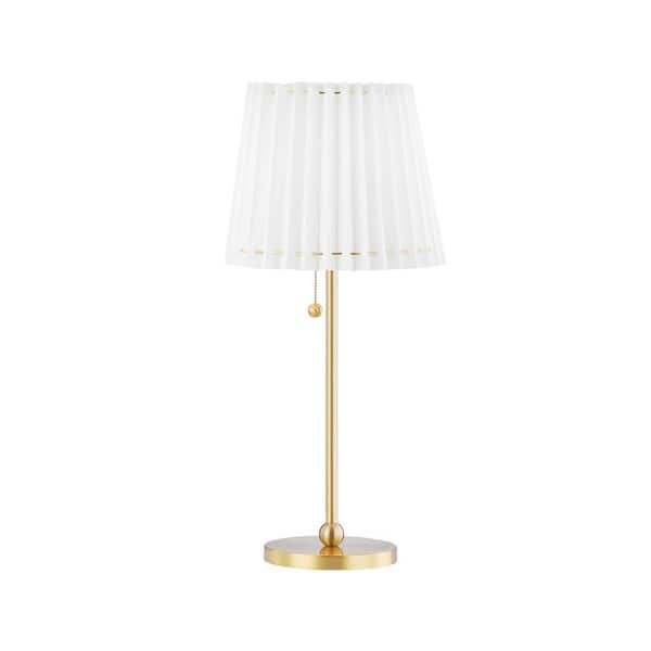 Mitzi by Hudson Valley Lighting Demi 20 .25 in. Aged Brass Lamp