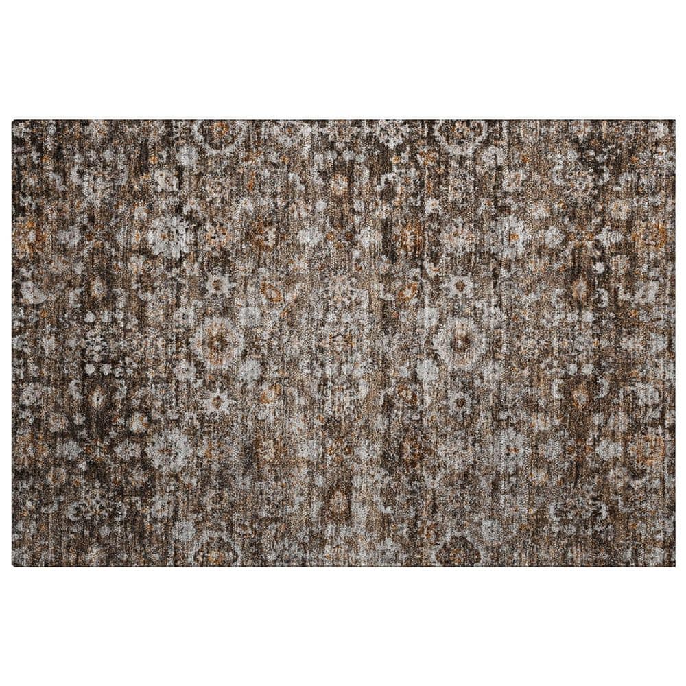 Dream Shag Premium Machine Washable Abstract ADS651 Fudge 2 ft. x 3 ft. Accent Rug price history on PriceWatchPro