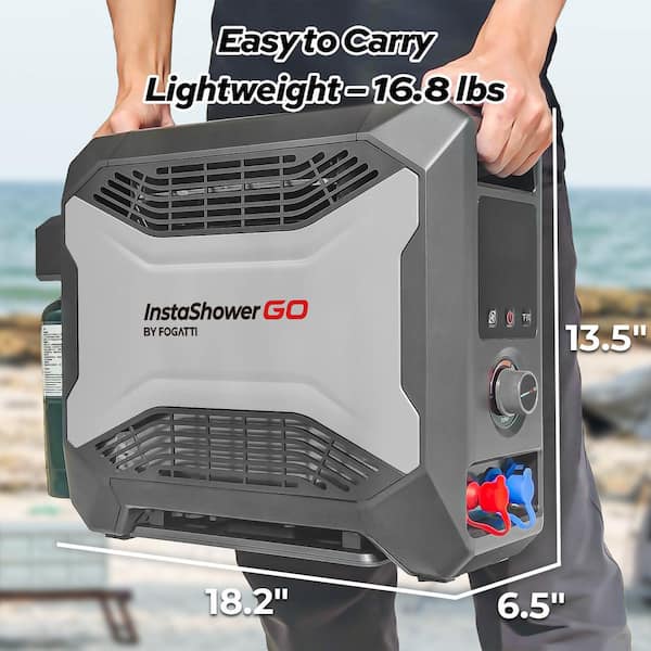 Fogatti Tankless Water Heater Gpm Fogatti InstaShower Pro RV