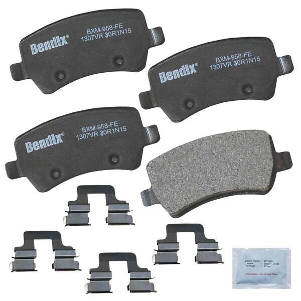 Auto Shack Ceramic Brake Pad Set (Front & Rear) For Mercedes-Benz ML350, GL450, R350 2006-2012