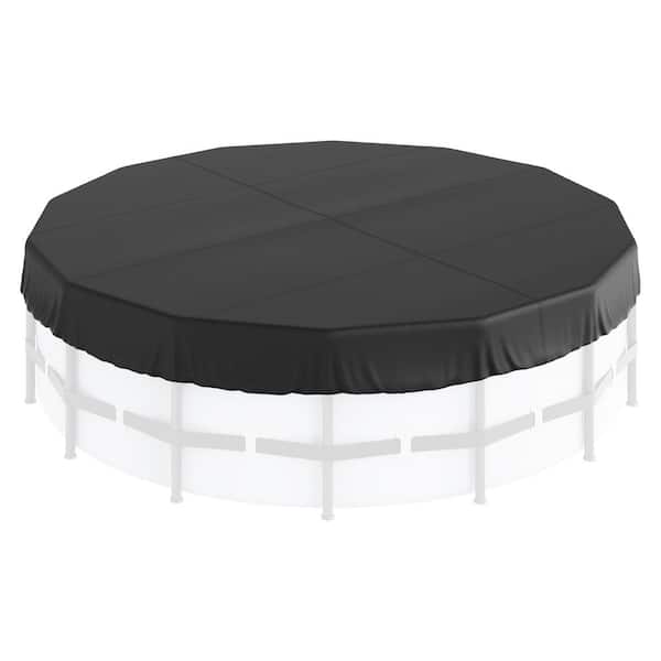 VEVOR 15 ft. Round Pool Cover Solar Covers for Above Ground Pools Safety Pool Cover