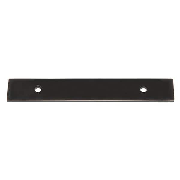 6 in. Squared Cabinet Backplate 3-3/4 in. Center to Center, 6342-96-ORB