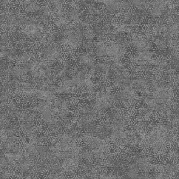 Advantage Elias Grey Gridline Wallpaper Sample