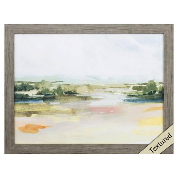 HomeRoots Victoria Wood toned Gallery Nature Frame Wall Art 21 in. x 27 in.