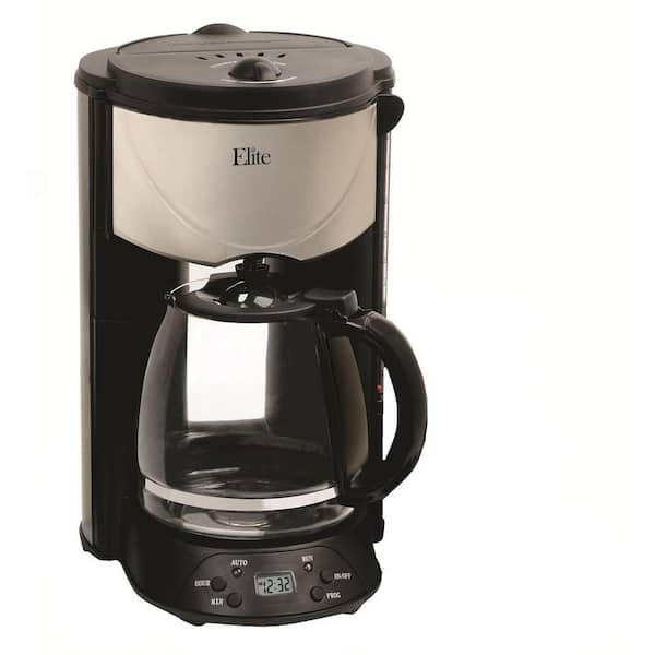 Elite 12-Cup Stainless Steel Coffee Maker-DISCONTINUED