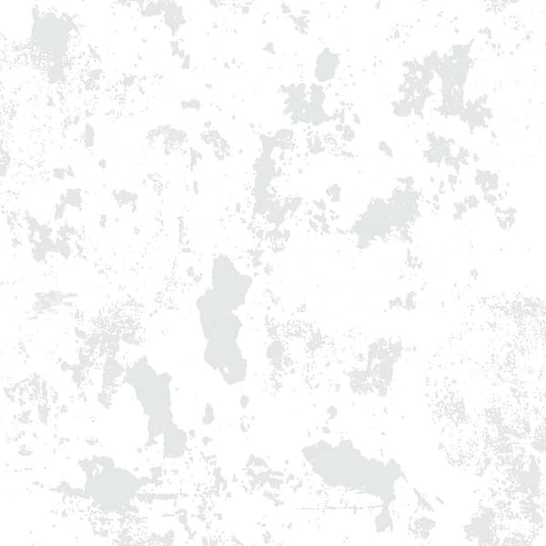 Unbranded Italian Design Off White/Silver Distressed Texture Non-Pasted Vinyl Non-Woven Wallpaper Sample