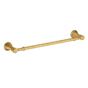 Weymouth 18 in. Towel Bar in Brushed Gold