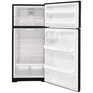 16.6 cu. ft. Top Freezer Refrigerator in Black