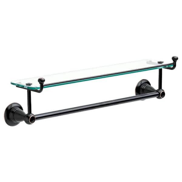 Delta Porter 18 In Towel Bar With, Does Home Depot Cut Glass For Shelves