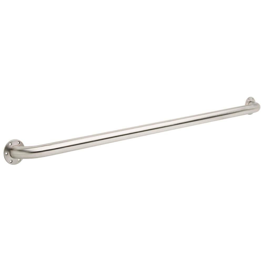 UPC 079171634857 product image for 48 in. x 1-1/2 in. ADA-Compliant Grab Bar in Stainless | upcitemdb.com