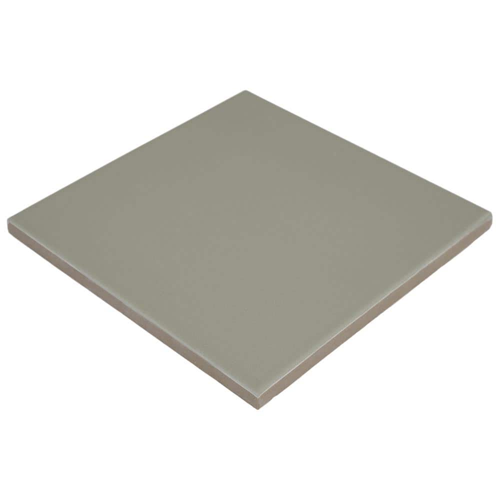 Sage Green Matte Porcelain 5x5 Wall Tile
