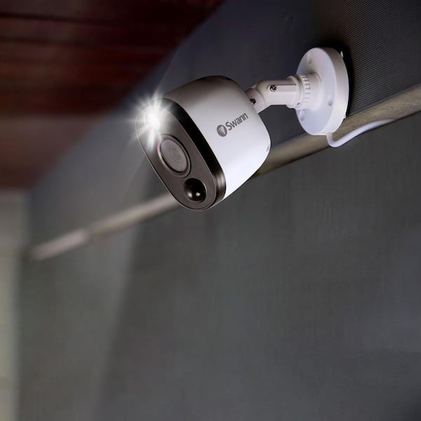 8-Channel 1080p 1TB Surveillance Camera System with 4 Wired Bullet SwannForce Cameras
