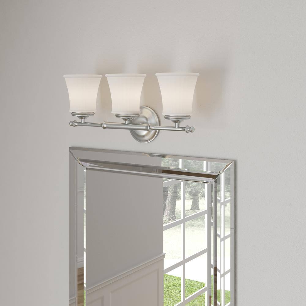 Polished Chrome 21" Contemporary Vanity Light Fixture
